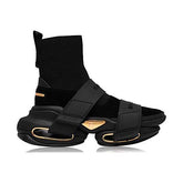 BALMAIN - HIGH TOP LEATHER SNEAKERS