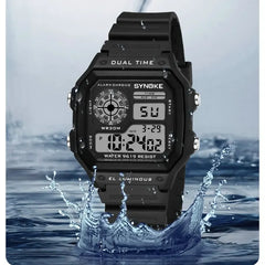 SYNOKE Military Digital Watch – Rugged Sport for Men