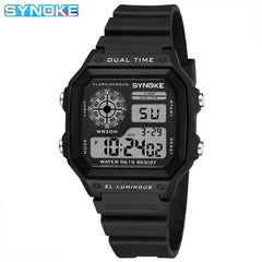 SYNOKE Military Digital Watch – Rugged Sport for Men