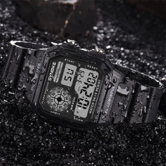 SYNOKE Military Digital Watch – Rugged Sport for Men