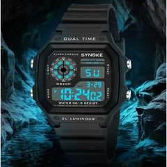 SYNOKE Military Digital Watch – Rugged Sport for Men