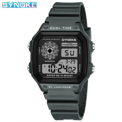 SYNOKE Military Digital Watch – Rugged Sport for Men