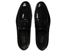 GUCCI LOAFER WITH HORSEBIT ' BLACK Patent Leather'.