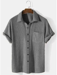 Urban Loose Men's Shirt - Comfortable Style and Urban Trend
