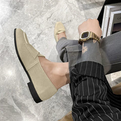 UrbanClass™ Men's Suede Leather Loafers - Elegance & Daily Comfort