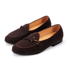 UrbanClass™ Men's Suede Leather Loafers - Elegance & Daily Comfort