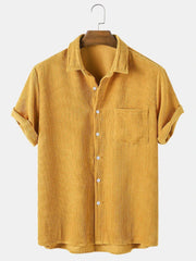 Urban Loose Men's Shirt - Comfortable Style and Urban Trend