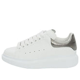 (WMNS) Alexander McQueen Oversized Sneaker 'Bleach White Silver' 553770WHFBU9042 #