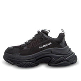 (WMNS) Balenciaga Triple S 'Black' 524036W2CA11000 #