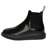 (WMNS) Alexander McQueen Hybrid Chelsea Boot 'Black' 586398WHX521000 #