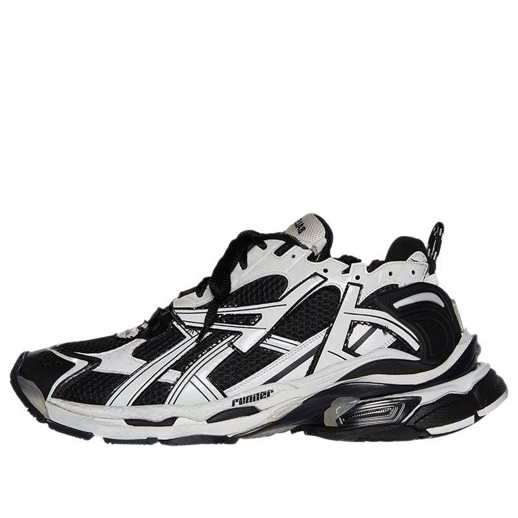 Balenciaga Runner Sneaker 'Black White' 677403W3RB29010 #