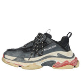 (WMNS) Balenciaga Triple S 'Black' 524037W3CS11061 #