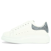(WMNS) Alexander McQueen Oversized Shoes 'White Ice Snake' 718139WIE838857 #