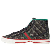 Gucci Tennis 1977 High 'Black Mini GG' 625807-UN310- 1290 #.