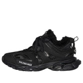 Balenciaga Track Sneaker 'Faux Fur Black' 668556W3CQ11000 #