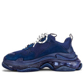 (WMNS) Balenciaga Triple S Clunky Shoes Navy 544351W09O14107 #