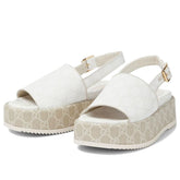 (WMNS) Gucci Platform GG Sandal 'White Beige' 701153-96G60-9061 #