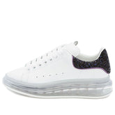 (WMNS) Alexander McQueen Clear Sole Oversized Sneaker 'White Black Sequins' 621718WHZ429926 #