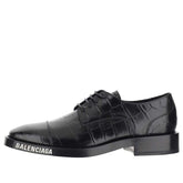 Balenciaga Herre Derby Flat Shoes 'Black' 590716WBBV41090 #