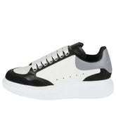 (WMNS) Alexander McQueen Larry Oversized Sensory Sneakers 'White Black Grey' 758982WIA5V1142 #