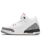 (GS) Air Jordan 3 Retro 'White Cement' 2011 398614-105 #