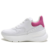 (WMNS) Alexander McQueen Oversized Runner Sneakers 'White Rose Pink' 586410WHRUB9373 #