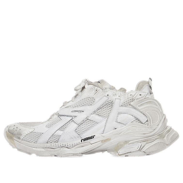 (WMNS) Balenciaga Runner Sneaker 'Worn-Out White' 677402W3RB19000 #