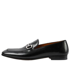 Gucci Horsebit Loafers 'Black Silver' 649479-0G0V0-1000 #.