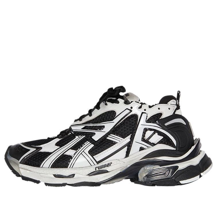 (WMNS) Balenciaga Runner 'White Black White' 677402W3RB29010 #