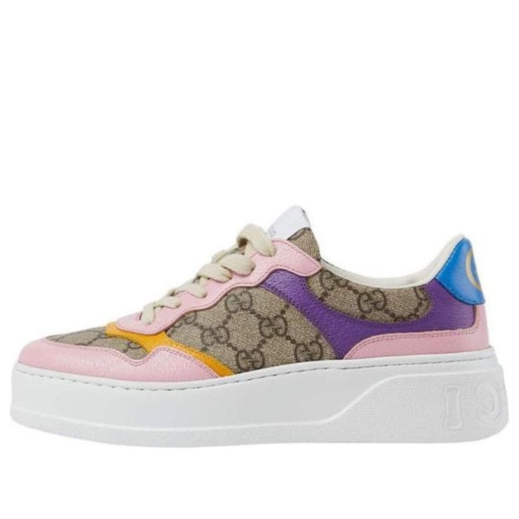 (WMNS) Gucci GG Sneaker 'Beige Multi Monogram' 726850-FABAW-9785 #