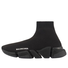 Balenciaga Speed.2 Sneaker 'Black' 617239W17011013 #