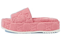 GUCCI PLATFOM SANDAL " Wild Rose "