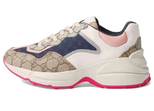 GUCCI Rhyton " Beige white pink ".