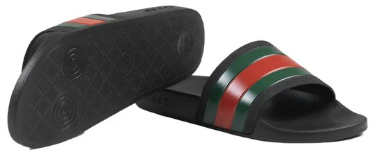 Gucci Rubber slide " Black ".