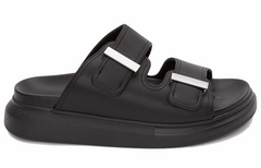 (WMNS) Alexander McQueen Hybrid Slide 'Black' 650784WHXZE1081 #