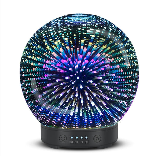 7 Color LED Aroma Diffuser, 3D Humidifier, Essential Oil Diffuser, Air Purifier