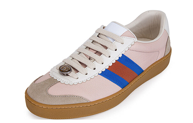 (WMNS) Gucci G74 Web Casual Shoes Pink Blue 624484-0PV20-9561 #.