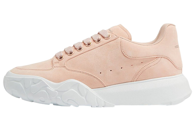 (WMNS) Alexander McQueen Court Trainer 'Pink White' 657567WIA507126 #
