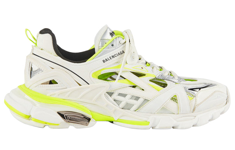 Balenciaga Track.2 Trainer 'White Fluo Yellow' 568614W2GN39073 #