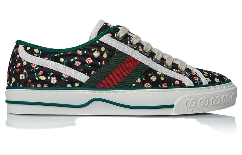 (WMNS) Gucci Tennis 1977 x Liberty of London 'Floral - Black' 606110-2IC10-1085 #