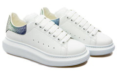 (WMNS) Alexander McQueen Oversized Shoes 'White Opalescent' 718232WICYF9487 #