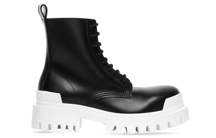 (WMNS) Balenciaga Strike 20mm Bootie 'Black White' 590974WA9671090 #