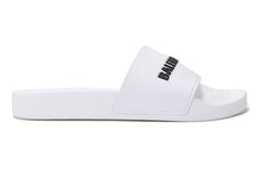 (WMNS) Balenciaga Pool Slides 'White Black' 565547W1S839034 #
