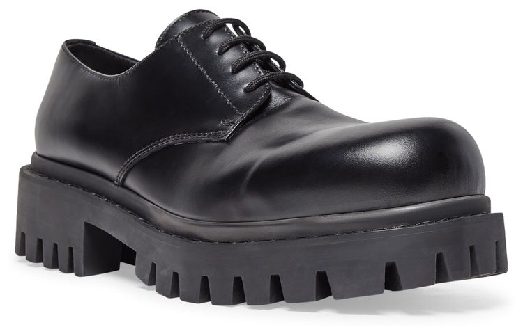 Balenciaga Sergent 20mm Derby 'Black' 701393WBD401000 #