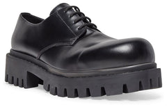 Balenciaga Sergent 20mm Derby 'Black' 701393WBD401000 #