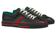 (WMNS) Gucci Tennis 1977 'Black' 645979-17L10-1060 #