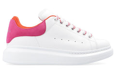 (WMNS) Alexander McQueen Oversized Low-Top Sneakers 'White Rose Pink' 697103WIBNH9858 #