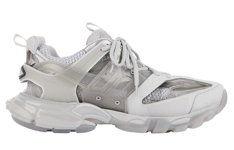 Balenciaga Track Clear Sole Daddy Shoes Grey/White 647742W3BM41200 #