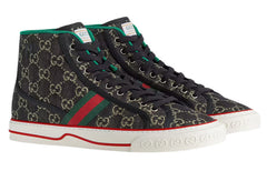 Gucci Tennis 1977 High 'Black Mini GG' 625807-UN310- 1290 #.