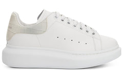 (WMNS) Alexander McQueen Oversized Low-Top Sneakers 'White Beige' 718233WICG68959 #